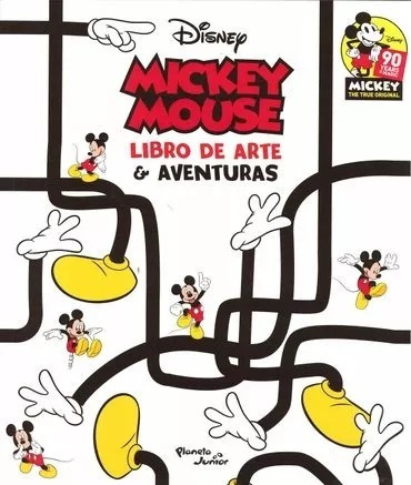 Libro De Arte Y Aventuras Mickey Mouse Usado Excelente