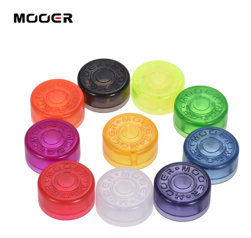 Protector Moover Foot Switch Topper, 10 Unidades, Colorido,