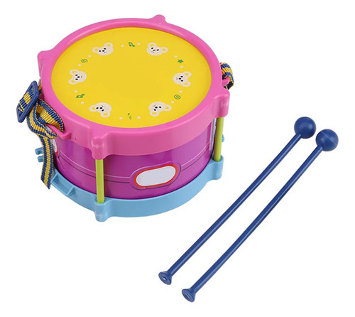 Mz Tambor De Juguete For Niños, 7 Piezas, Instrumento