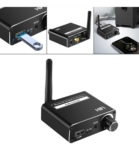 Convertidor Analógico Del Reproductor Óptico De Usb