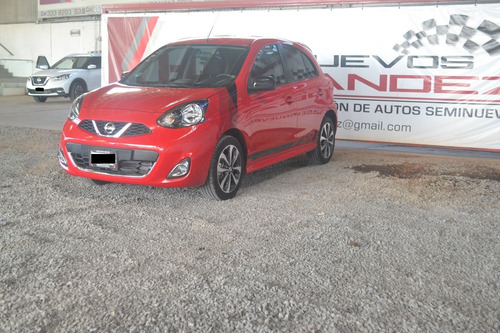 Imagen 1 de 13 de Nissan March Sr T/m 2019 Rojo