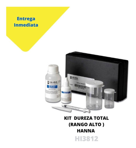  Kit De Dureza Total (rango Alto)  Hanna Modelo Hi3812