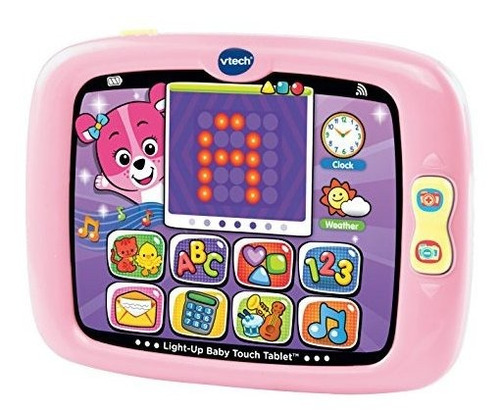 Tableta Tactil Para Bebes Vtech Light-up, Rosa