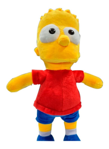 Peluche Muñeco Bart Simpson 37 Cm Juguete Suave