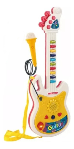 Guitarra Cute Girasol Caja