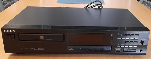 Compactera Cd Player Sony Cdp-311 Negro
