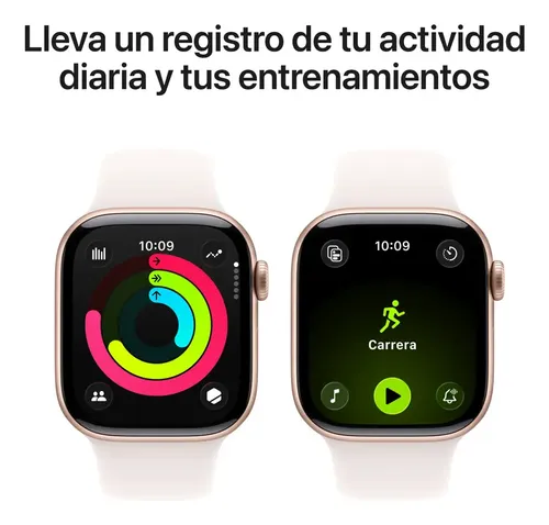 Apple Watch Series 11 GPS + Cellular - Caixa cor de ouro rosa de