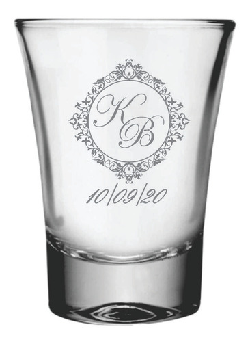 48 Copo Shot Cachaça Olé 60 Ml Vidro Personalizado Sua Arte