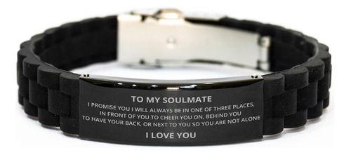 To My Soulmate Pulsera Regalos Para Alma Gemela ' Te Prometo