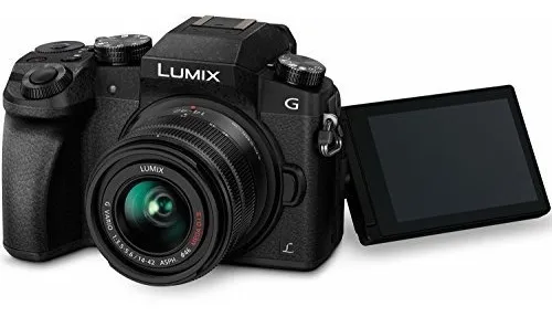 Panasonic Lumix G7 Black Cámara 4k Oled Wi-fi 16mp 14-42mm