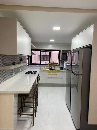 Imagem 22 de 30 de Apartamento Com 6 Dormitórios, 976 M² - Venda Por R$ 1.800.000,00 Ou Aluguel Por R$ 12.000,00/mês - Balneário Cidade Atlântica - Guarujá/sp - Ap1356