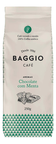 Kit 3un Café Torrado Aromas Baggio Chocolate C/ Menta 250g