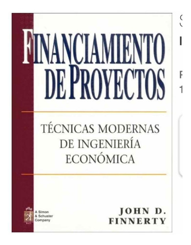 Financiamiento De Proyectos Finnerty, John D. Nuevo