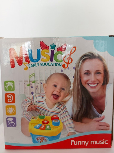 Juguete Didáctico Para Bebés Con Luz Y Música
