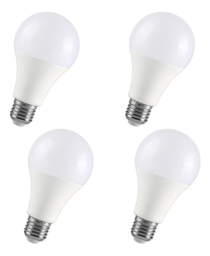 4 Unidades Bombillo Led 5w Luz Blanca Hogar Alta Potencia