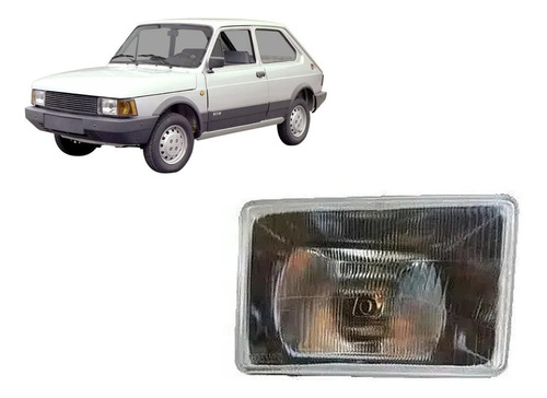 Optica Fiat 147 1983 1984 1985 1986 Derecho
