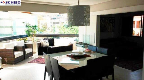 Imagem 1 de 15 de Apartamento Com 180 M², Com 4 Dormitórios Sendo 2 Suítes, 4 Vagas, Depósito. - Mc2788