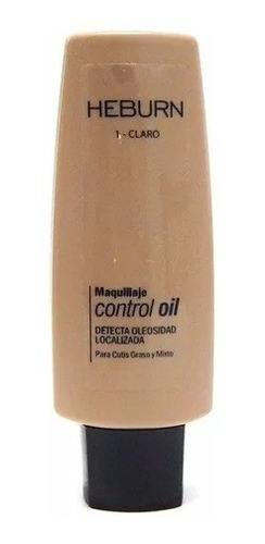 Base Maquillaje  Control Cutis Graso Heburn Profesional