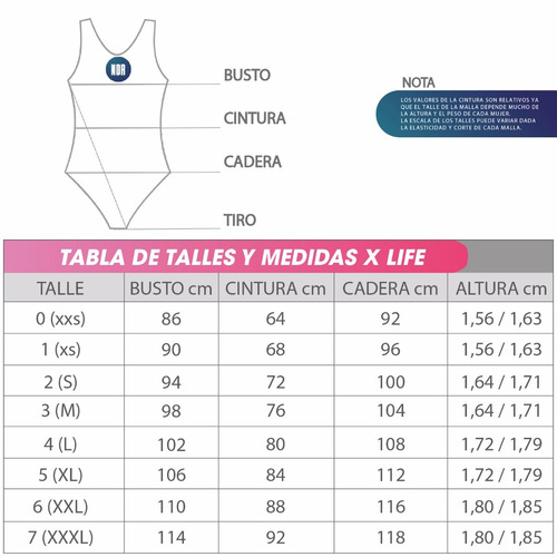 Malla De Natacion Ndr Dama Intensidad Neon (1101-009)