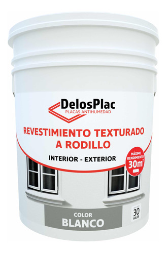 Revestimiento Texturado A Rodillo Canela 30kg !!