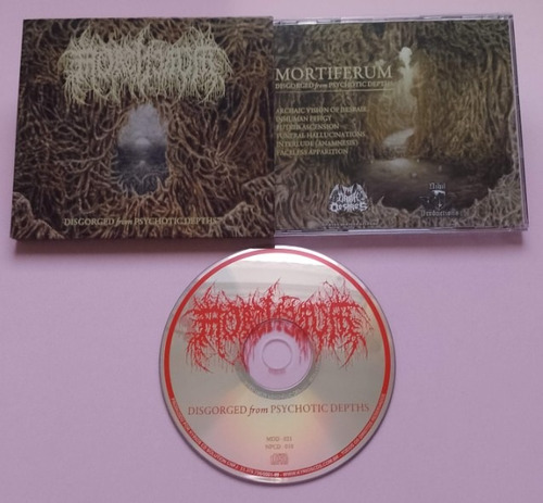 Cd Mortiferum - Disgorged From Psychotic Depths - Poster