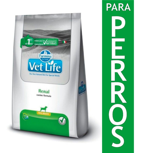 Vet Life Canino Renal Mini 2 Kg Pt