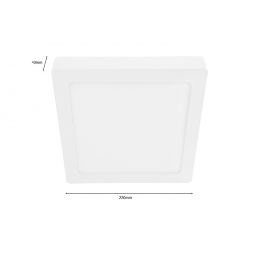 Lampara Led Superficial 18w Cuadrada Envio Gratis Caracas