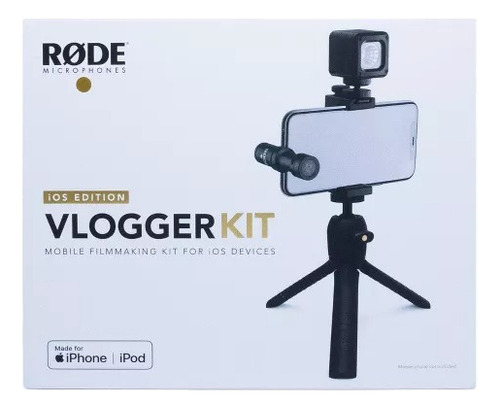 Tripode Kit Completo Vloger Bloger Rode Creador Contenido 