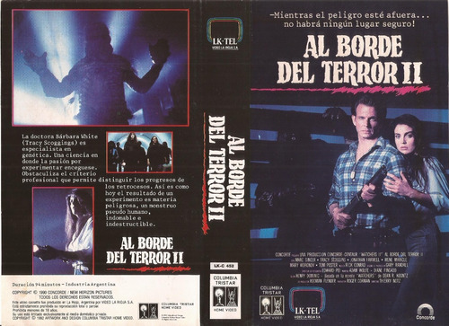 Al Borde Del Terror Ii Vhs Watchers Ii Marc Singer 1990