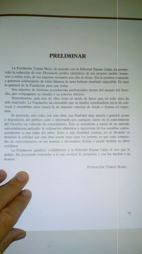 Diccionario Juridico - Espasa (Usado)
