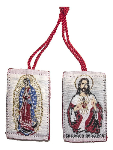 Escapulario Del Sagrado Corazón De Jesús Y Nuestra Señora De