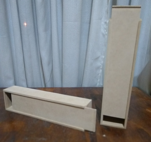 Caja Fibrofacil 15x5x4 Cm Tapa Corrediza X10 Un