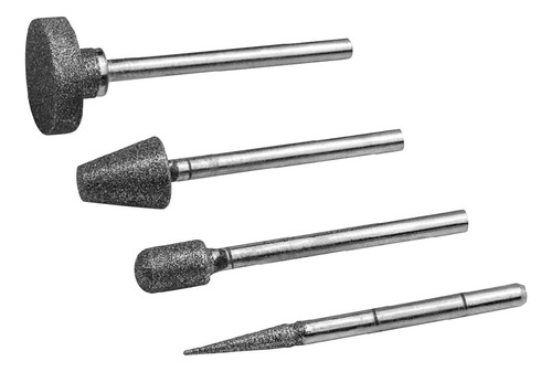 Kit Puntas Diamantadas Mototool Precisión Joyero 50 Piezas
