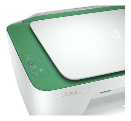 Imagen 4 de 4 de Impresora a color multifunción HP Deskjet Ink Advantage 2375 blanca y verde 100V/240V