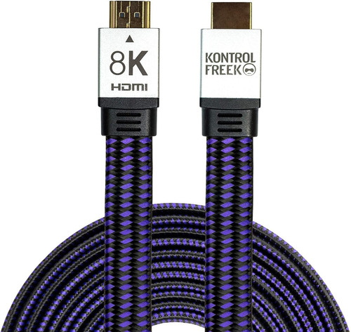 Cable Hdmi De Alta Velocidad 8k/60hz, 3,6 M | Violeta/negro