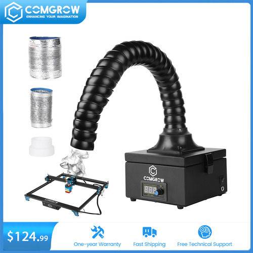 Extractor De Humo Comgrow Para Máquinas Láser 