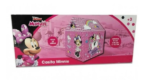 Casita Carpa De Minnie Facil De Armar 70x90x102 Cm Art 7732