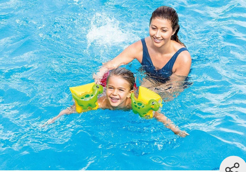 Flotadores De Dinosaurios Para Niños Intex Mod 56664 De 3-6