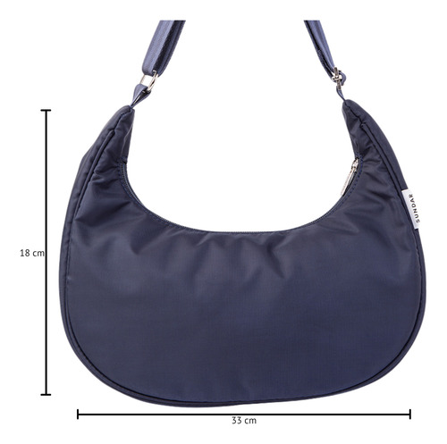Bolsa Crossbody Sundar Luna Asa Ajustable Ligera Y Cómoda