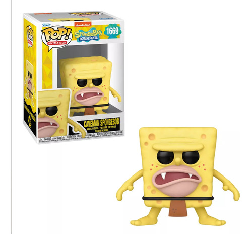 Funko Pop! Bob Esponja Cavernicola 1669 Full