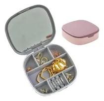 Comprar Organizador Joyas Alahero Viaje Espejo Organizador Anillos Color