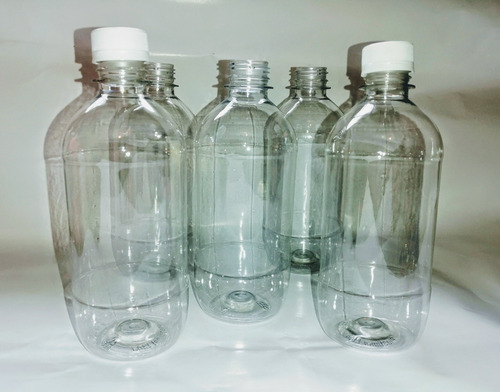 Envases, Botellas Plastico Pet 500ml Pack 10 Unid De 1/2 Lt