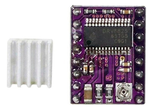 . 4 Pzas Driver Drv8825 Motor Pasos 3d Cnc Arduino +