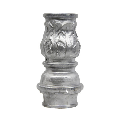 Capitel Superior Pedestal Flor Tulipan De Aluminio Columna 3 Aluminio