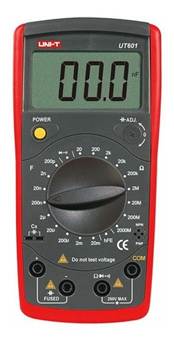 Capacimetro Cr Digital Resistencia Diodo Uni-t Ut601 Tester