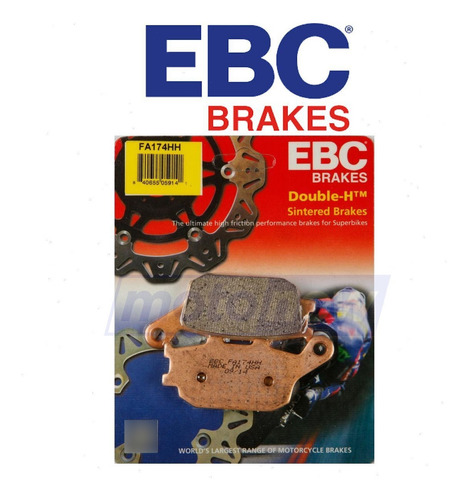 Pastilla De Freno Ebc Para Honda Africa Twin Trasera