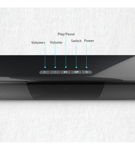 Barra Sonido Teatro En Casa Bluetooth Soundbar