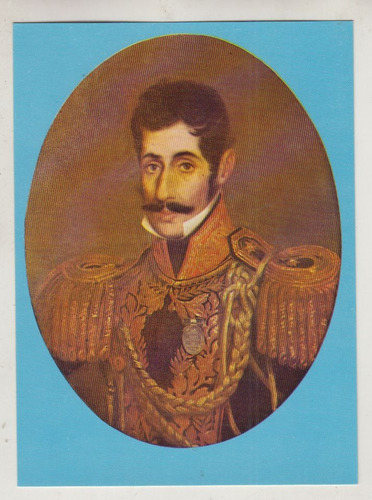 1975 Uruguay Postal Color Brigadier General Manuel Oribe 