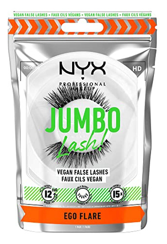 Cílios Postiços Nyx Professional Makeup Jumbo Lash! Ego Flar