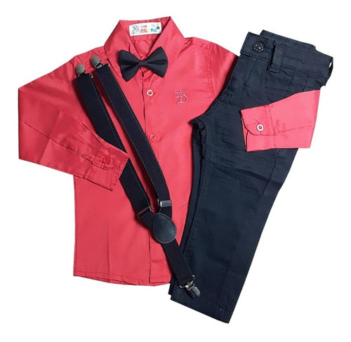 Roupa Infantil Juvenil Festa Casamento Menino Camisa Social 